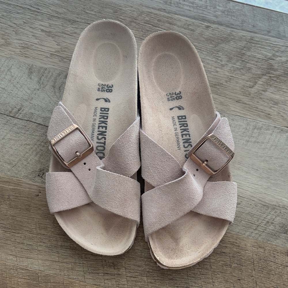Birkenstock - Siena Light Rose Suede Leather